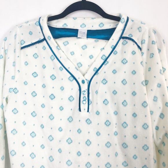 Adonna Two Piece Pajama Set 100% Polyester Size S - Picture 3 of 12